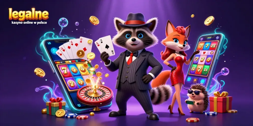Experience the thrills at legalne kasyno online w polsce with 3D cartoon characters and vibrant gaming elements.