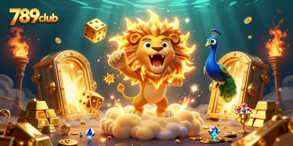 Experience the vibrant world of 789club with radiant game elements and energetic characters.