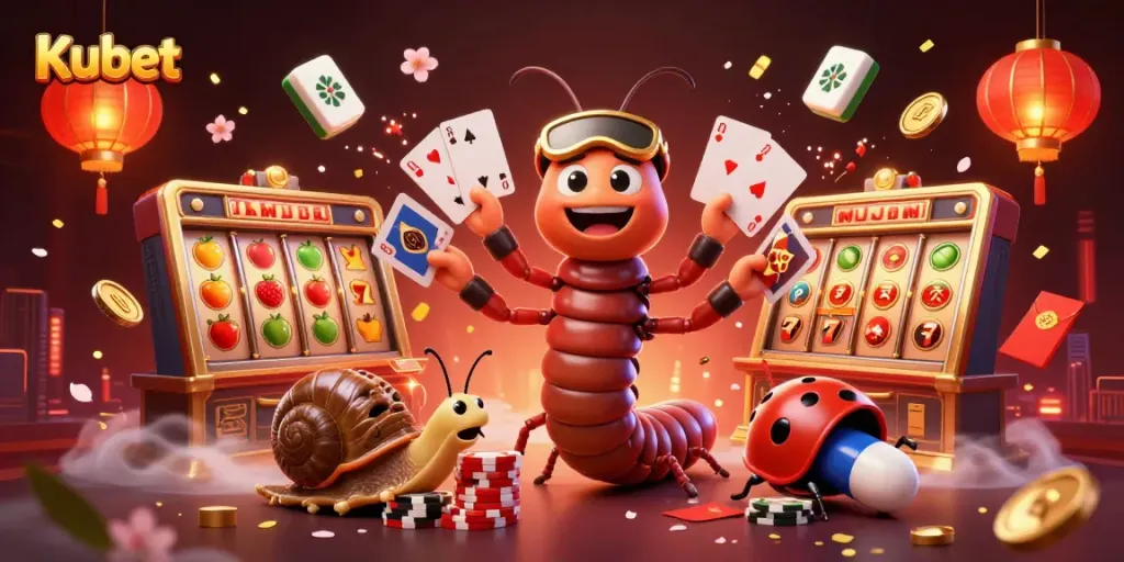Kubet offers exciting slots gameplay with dynamic characters and festive elements for gamblers