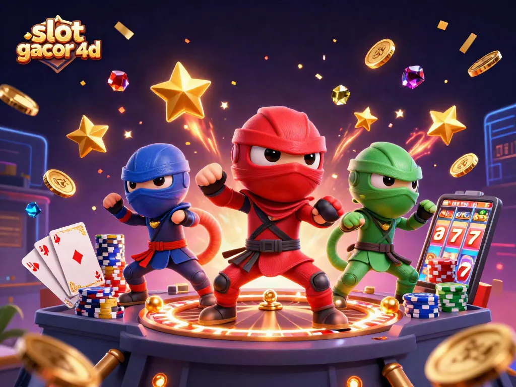 Menangkan slot gacor 4d dengan ninja chameleon beraksi di dunia perjudian