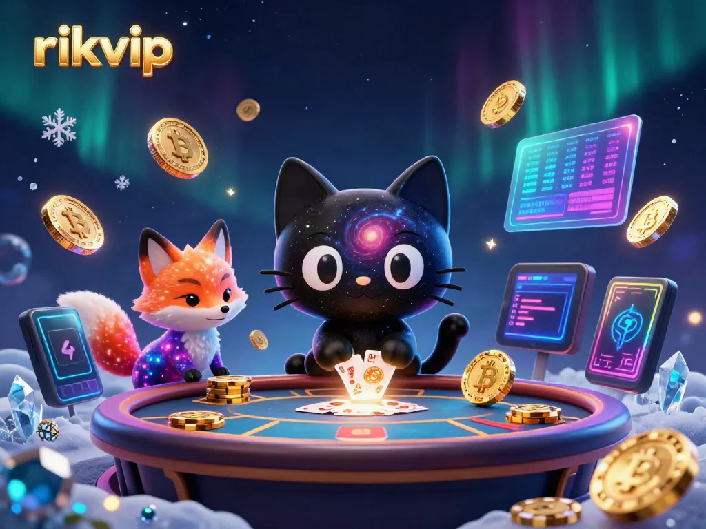 Engage in thrilling gameplay at rikvip with vibrant fantasy characters and cosmic casino elements.