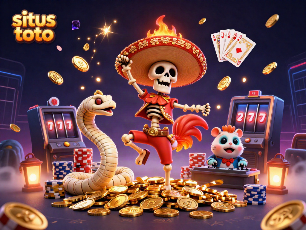 Menangkan jackpot di situs toto dengan permainan yang penuh warna dan karakter menarik!