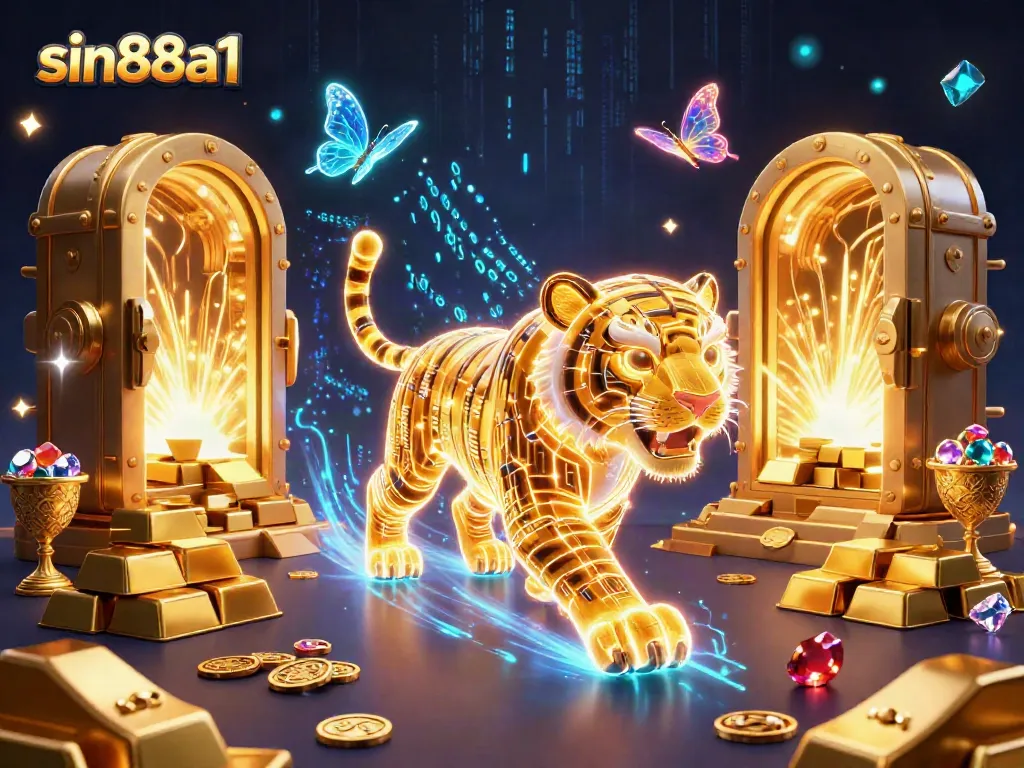 Experience excitement at sin88a1 with a vibrant digital casino scene filled with jackpots and adventures.
