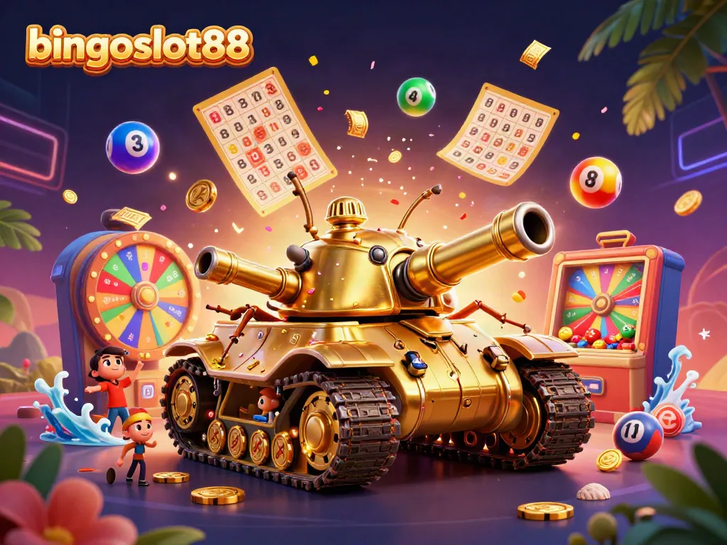 Permainan bingo seru di bingoslot88 dengan suasana kasino mini yang menarik.